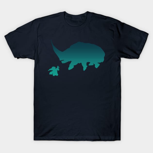 The Mudhorn (teal) T-Shirt by Rackham